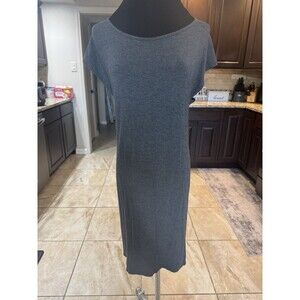 Women’s Plus Size Open Back Heather Grey Dress Size 2XL